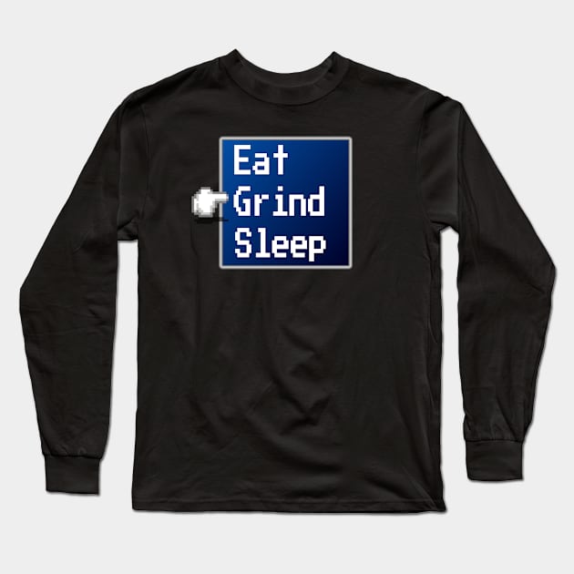 Eat Grind Sleep Selection Long Sleeve T-Shirt by Bruce Brotherton